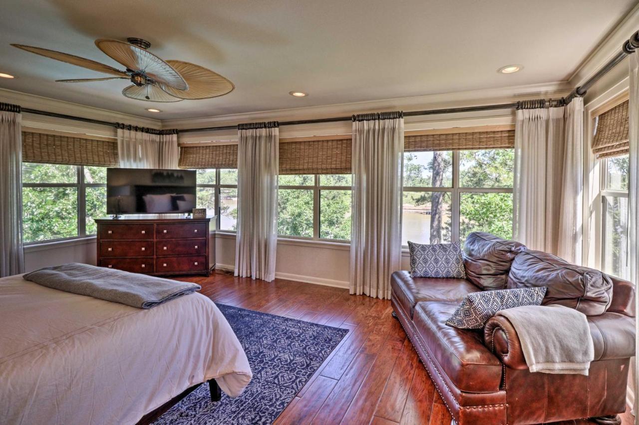 Luxury Hot Springs Oasis On Lake With Private Dock! Exterior foto